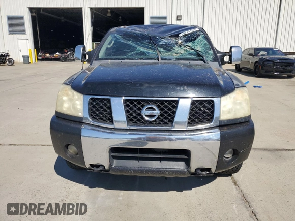 2006 Nissan Titan SE with VIN 1N6BA06B66N517410, listed as a Copart auction lot 75875144 with 347,333 mi miles and Salvage Title. Bid and sale history available at DreamBid. Image 5.