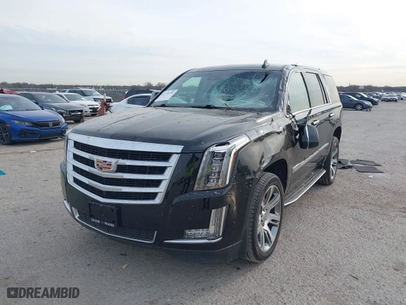 2019 Cadillac Escalade Luxury with VIN 1GYS3BKJ3KR254991, listed as a IAAI auction lot 41728759 with 65,267 mi miles. Bid and sale history available at carsss.com. Image 2.