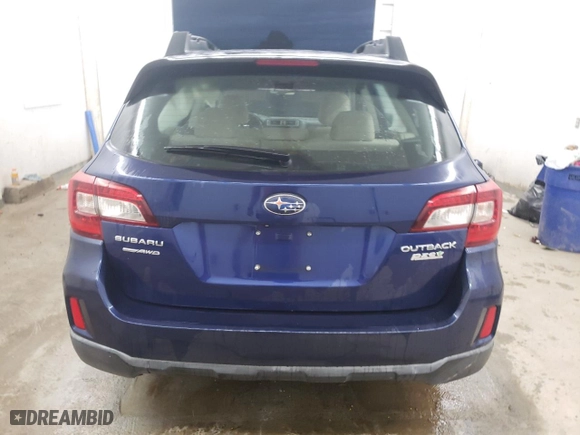 2015 Subaru Outback 2.5i with VIN 4S4BSAAC0F3232845, listed as a Copart auction lot 80693874 with 90,310 mi miles and Salvage Title. Bid and sale history available at carsss.com. Image 6.