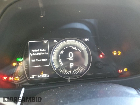 2021 Lexus UX 250h with VIN JTHP9JBH6M2039598, listed as a Copart auction lot 53758085 with 66,383 mi miles and Salvage title. Bid and sale history available at DreamBid. Image 9.