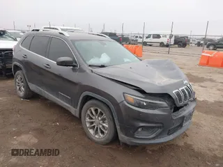 2019 Jeep Cherokee Latitude Plus with VIN 1C4PJLLB0KD241062, listed as a IAAI auction lot 41538152 with 104,374 mi miles. Bid and sale history available at carsss.com. Image 1.