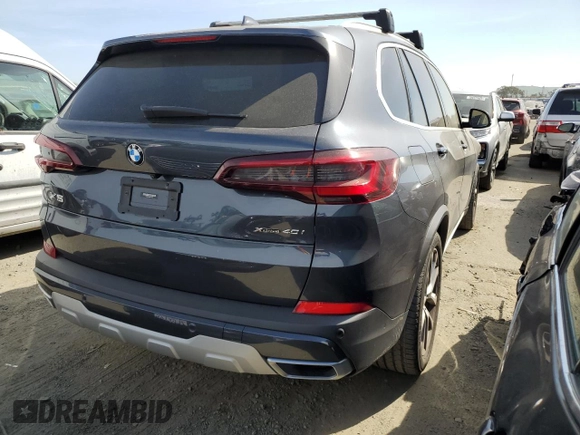 2021 BMW X5 xDrive40i with VIN 5UXCR6C00M9E73613, listed as a Copart auction lot 47495273 with 23,692 mi miles and . Bid and sale history available at DreamBid. Image 3.
