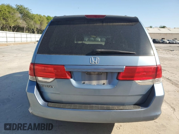 2008 Honda Odyssey EX-L with VIN 5FNRL38738B053838, listed as a Copart auction lot 47060665 with 142,145 mi miles and Salvage Title. Bid and sale history available at carsss.com. Image 6.