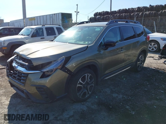 2024 Subaru Ascent Limited z VIN 4S4WMASD2R3415719, wystawiony jako IAAI lot #41668121 z przebiegiem 14 853 mil mil oraz . Historia ofert i sprzedaży dostępna na DreamBid. Obrazek 2.