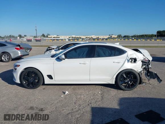 2023 Genesis G70 2.0T z VIN KMTG34TA9PU110258, wystawiony jako IAAI lot #40985797 z przebiegiem 23 422 mil mil oraz . Historia ofert i sprzedaży dostępna na DreamBid. Obrazek 15.