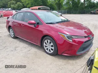 2024 Toyota Corolla LE with VIN 5YFB4MDE4RP224014, listed as a IAAI auction lot 42288317 with 18,193 mi miles and . Bid and sale history available at DreamBid. Image 1.