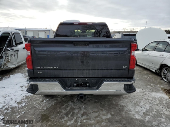 2022 Chevrolet Silverado 1500 LT with VIN 1GCPDKEK0NZ556062, listed as a Copart auction lot 45703975 with 32,246 mi miles and Salvage Title. Bid and sale history available at carsss.com. Image 6.