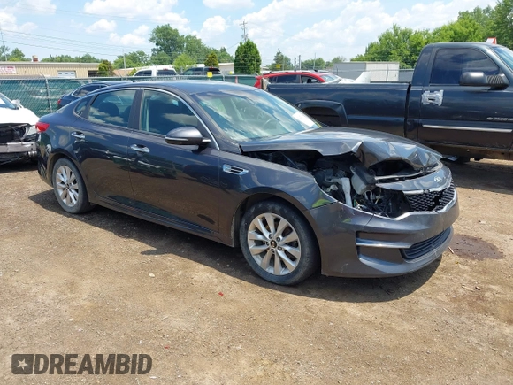 2017 Kia Optima LX with VIN 5XXGT4L32HG148387, listed as a IAAI auction lot 42647930 with 144,830 mi miles and . Bid and sale history available at DreamBid. Image 1.