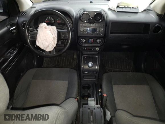 2011 Jeep Compass with VIN 1J4NT1FB7BD272109, listed as a Copart auction lot 86604064 with 0 mi miles and Salvage Title. Bid and sale history available at carsss.com. Image 8.
