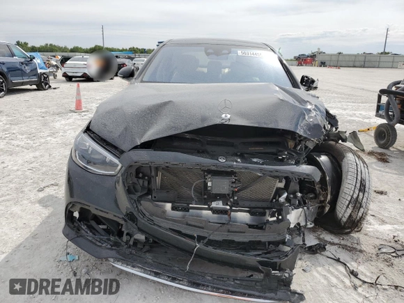 2024 Mercedes-Benz S 580 с VIN W1K6G7GB8RA260259, выставлен на аукционе Copart как лот 50314455 с пробегом Не указан миль и На запчасти • Non repairable. История ставок и продаж доступна на DreamBid. Изображение 5.