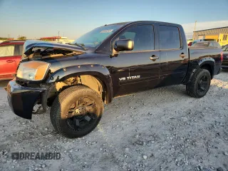 2011 Nissan Titan SV with VIN 1N6AA0EJ4BN315213, listed as a Copart auction lot 62559345 with 162,418 mi miles and Salvage title. Bid and sale history available at DreamBid. Image 1.
