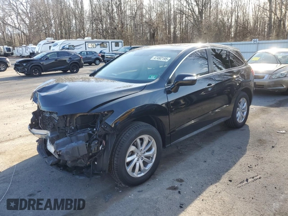 2018 Acura RDX w/Technology Pkg with VIN 5J8TB4H57JL022979, listed as a Copart auction lot 47492195 with 74,694 mi miles and Salvage Title. Bid and sale history available at carsss.com. Image 1.
