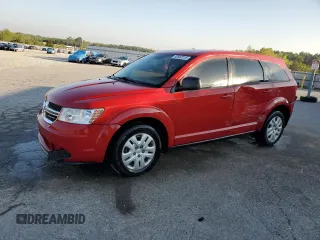 2015 Dodge Journey American Value with VIN 3C4PDCABXFT720583, listed as a Copart auction lot 52882515 with 173,575 mi miles and Salvage Title. Bid and sale history available at DreamBid. Image 1.