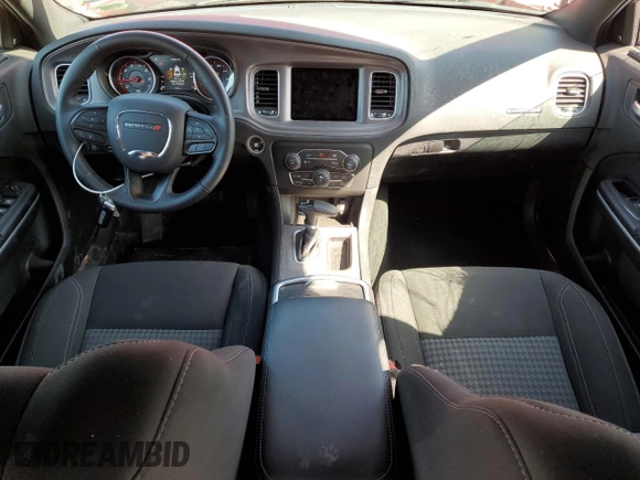 2023 Dodge Charger SXT with VIN 2C3CDXBG4PH643059, listed as a Copart auction lot 52462385 with 5,037 mi miles and Salvage Title. Bid and sale history available at DreamBid. Image 8.