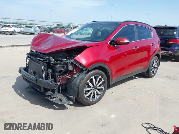 2019 Kia Sportage EX with VIN KNDPN3AC3K7612939, listed as a IAAI auction lot 42233897 with 79,677 mi miles and . Bid and sale history available at DreamBid. Image 19.