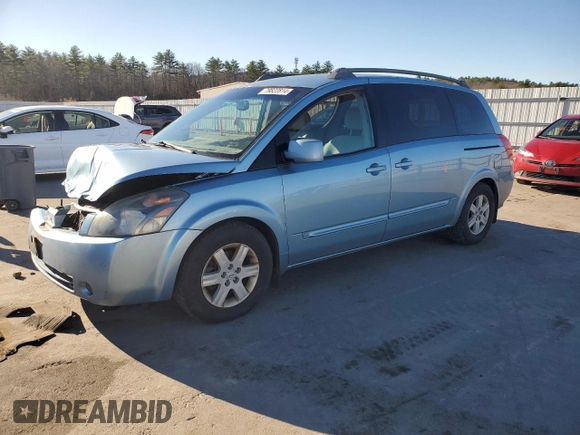 2004 Nissan Quest SE with VIN 5N1BV28U14N331087, listed as a Copart auction lot 79822814 with 190,637 mi miles and Salvage Title. Bid and sale history available at carsss.com. Image 1.