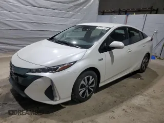 2018 Toyota Prius Plus with VIN JTDKARFP7J3100417, listed as a Copart auction lot 47987185 with 75,867 mi miles and Salvage Title. Bid and sale history available at DreamBid. Image 1.