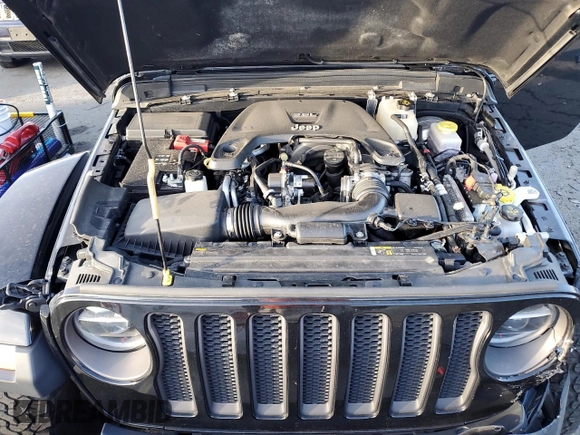 2021 Jeep Wrangler Unlimited Rubicon with VIN 1C4HJXFG4MW531590, listed as a Copart auction lot 46737755 with 52,550 mi miles and Salvage Title. Bid and sale history available at carsss.com. Image 12.