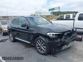 2019 BMW X3 sDrive30i with VIN 5UXTR7C52KLE97252, listed as a IAAI auction lot 42011191 with 72,426 mi miles. Bid and sale history available at carsss.com. Image 1.