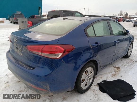 2017 Kia Forte LX with VIN 3KPFK4A74HE143933, listed as a Copart auction lot 49479375 with 89,329 mi miles and Salvage Title. Bid and sale history available at carsss.com. Image 3.