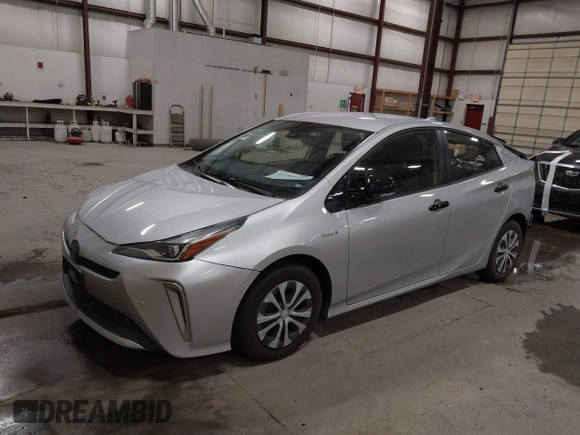 2020 Toyota Prius LE with VIN JTDL9RFU3L3019534, listed as a IAAI auction lot 41700624 with 47,923 mi miles and . Bid and sale history available at DreamBid. Image 17.