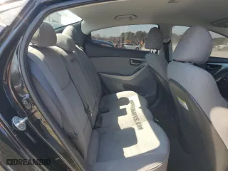 2014 Hyundai Elantra Limited with VIN 5NPDH4AE5EH467145, listed as a Copart auction lot 48417375 with 125,666 mi miles and Salvage Title. Bid and sale history available at carsss.com. Image 10.