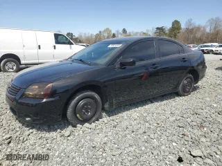 2009 Mitsubishi Galant ES with VIN 4A3AB36FX9E007420, listed as a Copart auction lot 50624855 with 253,584 mi miles and Salvage Title. Bid and sale history available at carsss.com. Image 1.