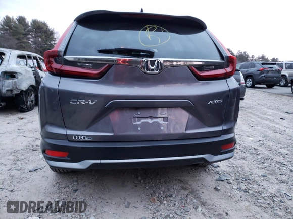 2022 Honda CR-V EX-L with VIN 7FARW2H83NE050870, listed as a Copart auction lot 72884372 with 1,613 mi miles and . Bid and sale history available at DreamBid. Image 6.