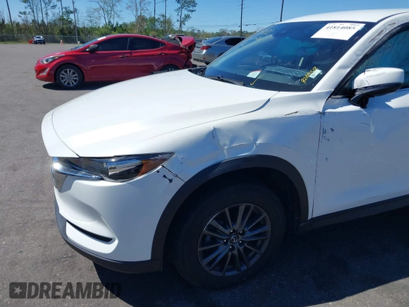 2020 Mazda CX-5 Sport with VIN JM3KFABM9L0828959, listed as a IAAI auction lot 41814085 with 15,344 mi miles. Bid and sale history available at carsss.com. Image 6.
