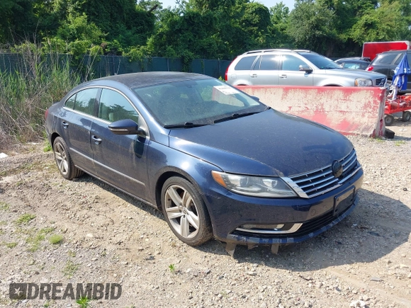 2013 Volkswagen CC Sport Plus z VIN WVWBP7ANXDE553061, wystawiony jako IAAI lot #42468114 z przebiegiem 106 812 mil mil oraz . Historia ofert i sprzedaży dostępna na DreamBid. Obrazek 1.