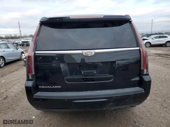 2017 Cadillac Escalade Premium Luxury with VIN 1GYS3CKJ4HR337750, listed as a Copart auction lot 87628035 with 107,142 mi miles and Clean Title. Bid and sale history available at carsss.com. Image 6.