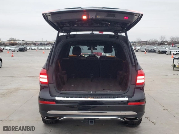 2018 Mercedes-Benz GLS with VIN 4JGDF6EE6JB179282, listed as a Copart auction lot 43568915 with 80,257 mi miles and Clean Title. Bid and sale history available at carsss.com. Image 6.