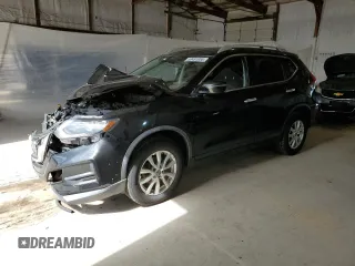 2018 Nissan Rogue SV with VIN KNMAT2MV8JP507508, listed as a Copart auction lot 50451955 with 93,908 mi miles and Salvage Title. Bid and sale history available at carsss.com. Image 1.