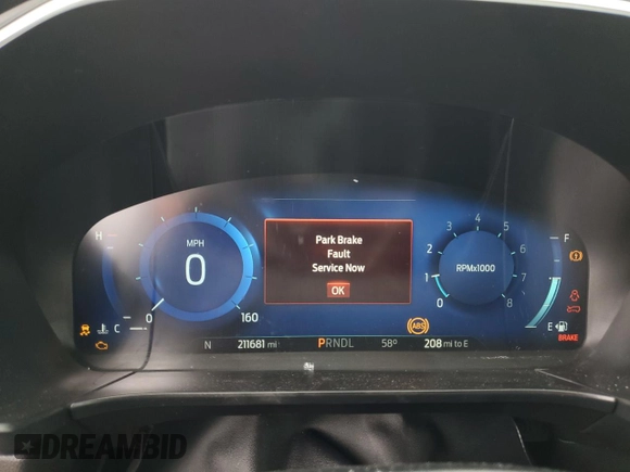 2021 Ford Escape SEL with VIN 1FMCU9H63MUB35918, listed as a Copart auction lot 55647305 with 211,681 mi miles and Salvage title. Bid and sale history available at DreamBid. Image 9.