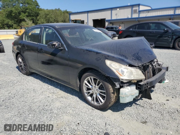 2008 Infiniti G35 x with VIN JNKBV61F38M256734, listed as a Copart auction lot 68904004 with 216,045 mi miles and Salvage Title. Bid and sale history available at DreamBid. Image 4.