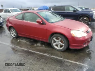 2002 Acura RSX Type S with VIN JH4DC53022C001166, listed as a Copart auction lot 48972465 with 165,209 mi miles and Clean Title. Bid and sale history available at carsss.com. Image 4.