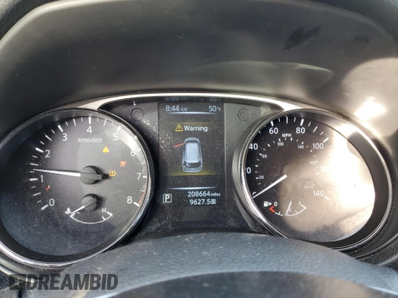 2016 Nissan Rogue S with VIN 5N1AT2MT2GC874690, listed as a Copart auction lot 42559045 with 208,664 mi miles and Salvage Title. Bid and sale history available at carsss.com. Image 9.