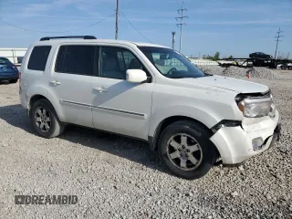 2011 Honda Pilot Touring with VIN 5FNYF4H98BB063430, listed as a Copart auction lot 53753935 with 342,606 mi miles and Salvage Title. Bid and sale history available at carsss.com. Image 4.