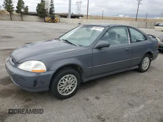 1996 Honda Civic EX z VIN 1HGEJ8146TL091427, wystawiony jako Copart lot #53537235 z przebiegiem 132 490 mil mil oraz Szkoda całkowita • Salvage title. Historia ofert i sprzedaży dostępna na DreamBid. Obrazek 1.