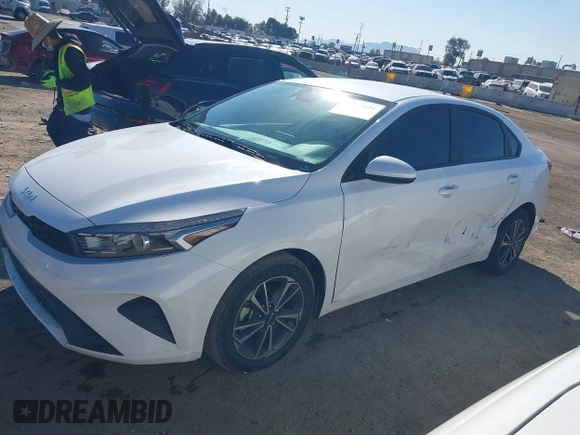 2023 Kia Forte LXS with VIN 3KPF24AD9PE605634, listed as a IAAI auction lot 41735831 with 18,042 mi miles. Bid and sale history available at carsss.com. Image 14.