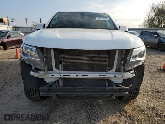 2021 Chevrolet Colorado 2WD Work Truck z VIN 1GCGSBEN9M1190602, wystawiony jako Copart lot #43215595 z przebiegiem 58 228 mil mil oraz Szkoda całkowita • Salvage title. Historia ofert i sprzedaży dostępna na DreamBid. Obrazek 5.