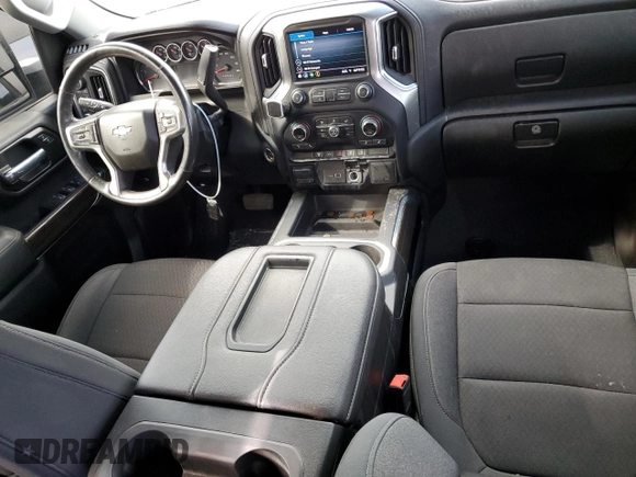 2021 Chevrolet Silverado 3500HD LT with VIN 1GC4YTEYXMF295945, listed as a Copart auction lot 74179534 with 43,064 mi miles and Salvage Title. Bid and sale history available at carsss.com. Image 8.