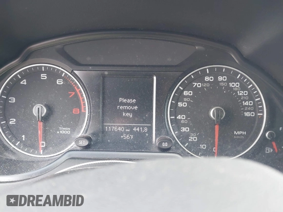 2016 Audi Q5 Premium Plus with VIN WA1L2AFPXGA136183, listed as a IAAI auction lot 41898224 with 117,640 mi miles. Bid and sale history available at carsss.com. Image 7.