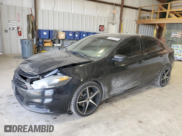 2015 Dodge Dart SXT z VIN 1C3CDFBB9FD422664, wystawiony jako Copart lot #48414225 z przebiegiem 169 223 mil mil oraz Szkoda całkowita • Salvage title. Historia ofert i sprzedaży dostępna na DreamBid. Obrazek 1.