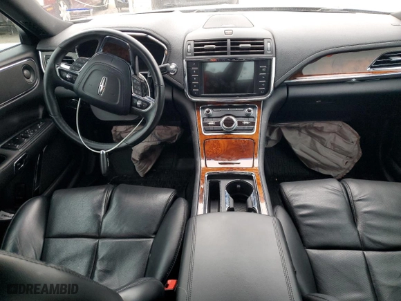 2020 Lincoln Continental Reserve with VIN 1LN6L9NP9L5603592, listed as a Copart auction lot 42860955 with 0 mi miles and Salvage Title. Bid and sale history available at carsss.com. Image 8.
