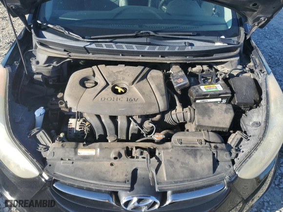 2011 Hyundai Elantra GLS PZEV with VIN 5NPDH4AE1BH034286, listed as a Copart auction lot 48204235 with 101,699 mi miles and Salvage Title. Bid and sale history available at carsss.com. Image 11.
