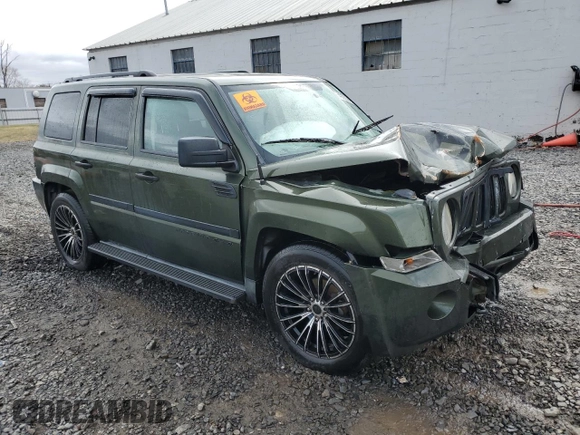 2007 Jeep Patriot Sport with VIN 1J8FF28W47D395177, listed as a Copart auction lot 49033005 with 175,125 mi miles and Salvage Title. Bid and sale history available at DreamBid. Image 4.