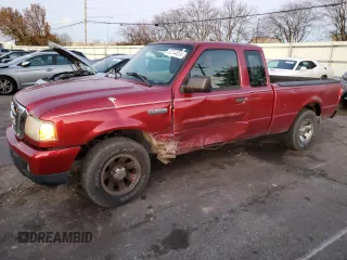 2007 Ford Ranger STX with VIN 1FTYR44U07PA03303, listed as a Copart auction lot 82744634 with 246,472 mi miles and Salvage Title. Bid and sale history available at carsss.com. Image 1.