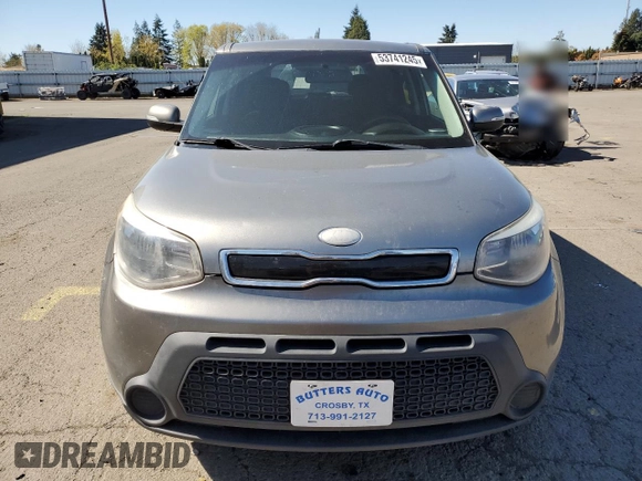 2014 Kia Soul + with VIN KNDJP3A55E7016446, listed as a Copart auction lot 53741245 with 210,151 mi miles and Clean Title. Bid and sale history available at carsss.com. Image 5.