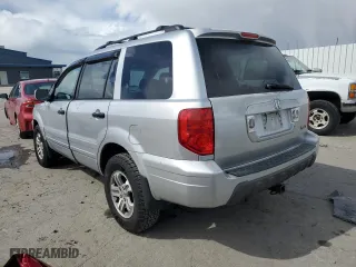 2003 Honda Pilot EX with VIN 2HKYF18533H512723, listed as a Copart auction lot 49357245 with 210,561 mi miles and Salvage Title. Bid and sale history available at carsss.com. Image 2.